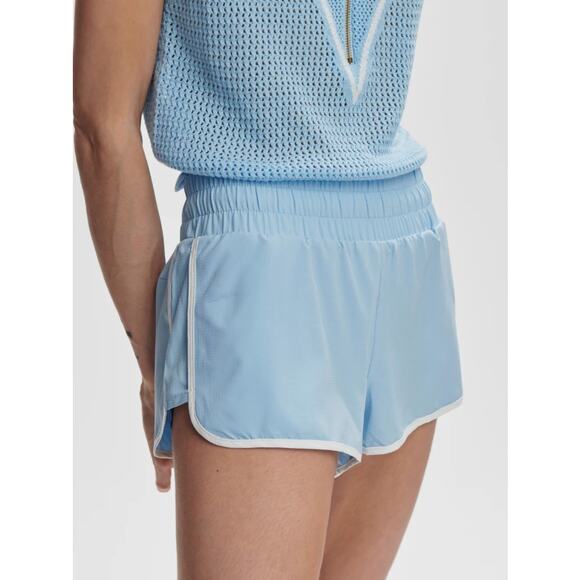 Varley Pants - VARLEY Women's Arlington Running Shorts Large Airy Blue 2'' Inseam NWT